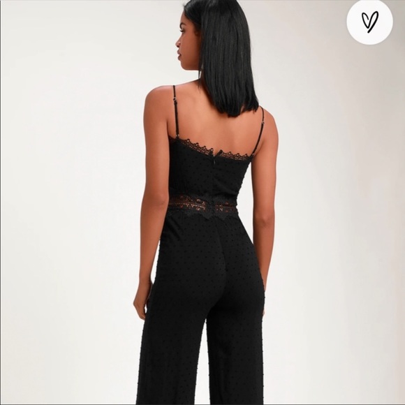 **SOLD** ..Lulu’s Leeta black Swiss dot jumper - Picture 2 of 8